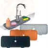 kf-S13efaa0daa394493a09adcd50e555e3dv Egouttoir en Silicone, tampon absorbant, collecteur d'éclaboussures d'évier, tapis de vidange